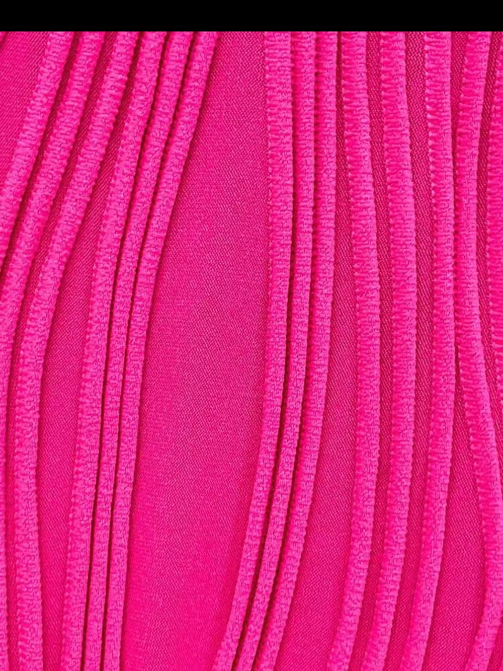 ❤️ SHEIN | Hot Pink Texture Shorts - Picture 2 of 5